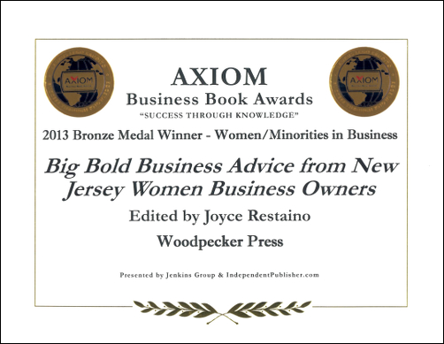 Axiom Award Certificate